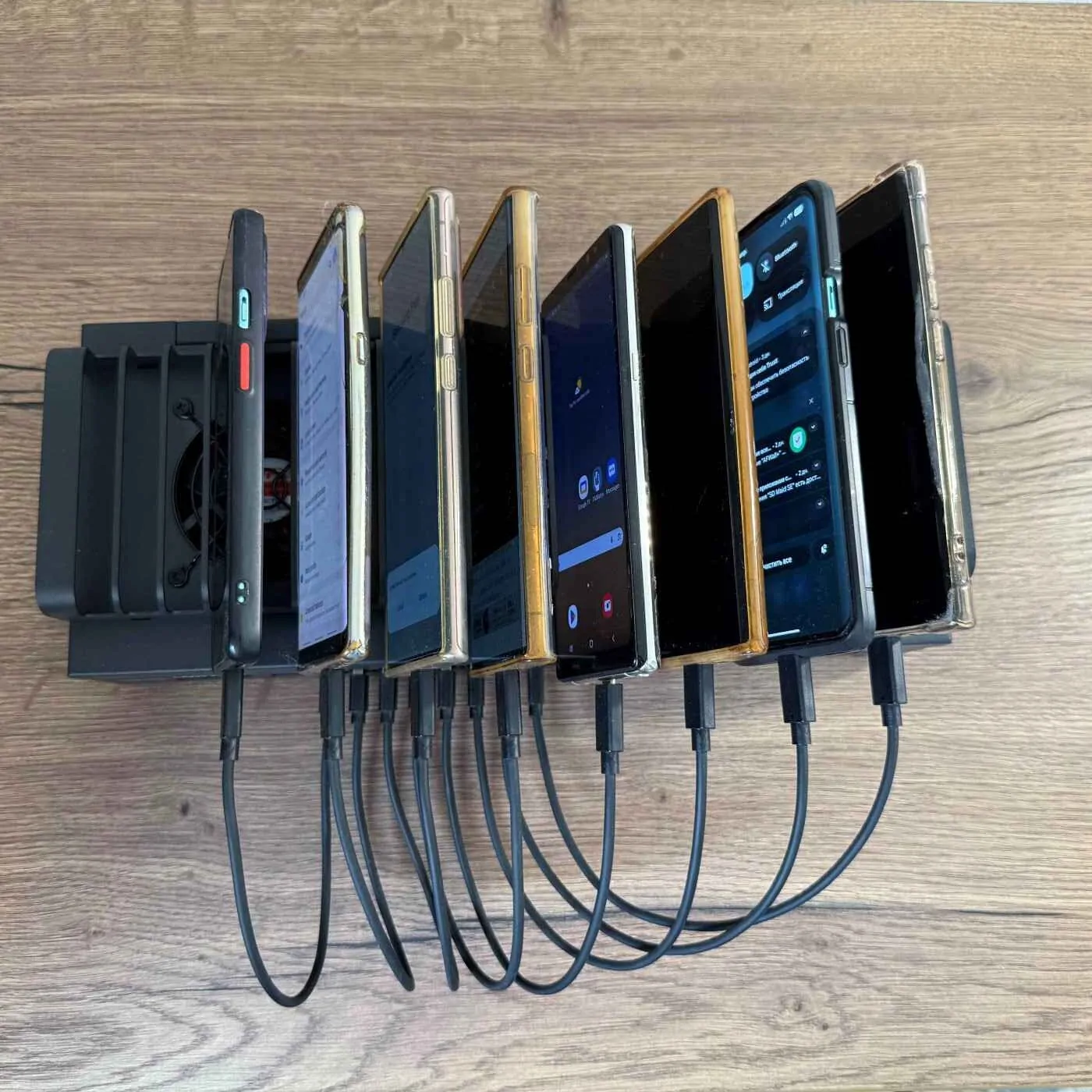 20-портовий USB-бокс для Android, заряджання та передача даних - Зображення 4